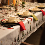 Tovaglia Natalizia Rudy | Tessitura Toscana Telerie - PMC Portici

