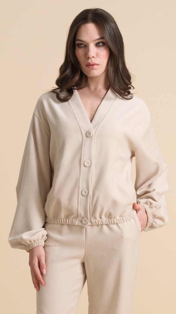 Cardigan con arriccio | Pepita - PMC Portici