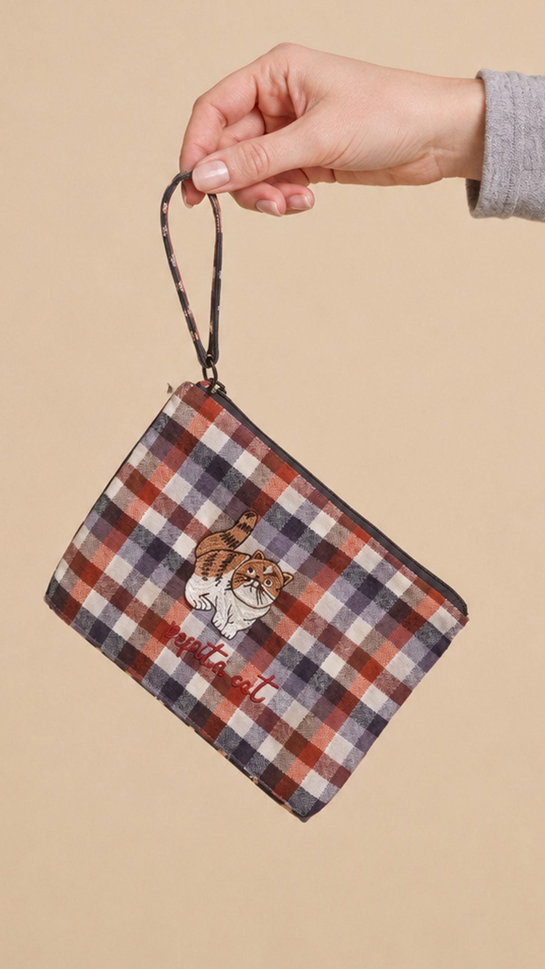 Pochetta donna a quadri | Pepita - PMC Portici