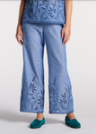 Pantalone in lino con intagli | Oroblù - PMC Portici

