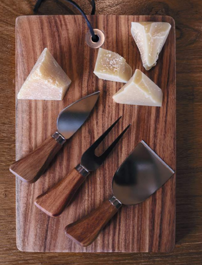 Set Coltelli Formaggio + tagliere | Maison Sucrée - PMC Portici