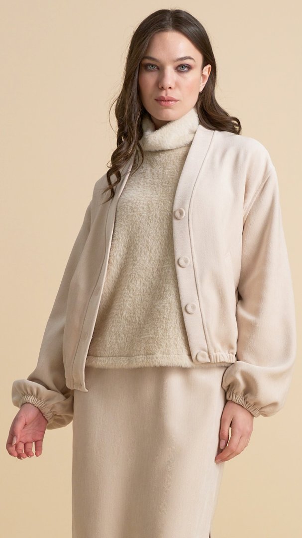 Cardigan con arriccio | Pepita - PMC Portici