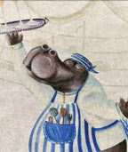 Tovaglia in Lino Figaro di Tessitura Toscana