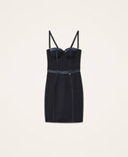 Abito bustier in tessuto scuba di TWINSET