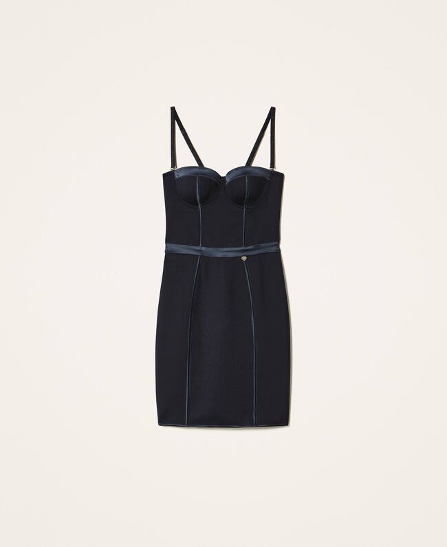 Abito bustier in tessuto scuba di TWINSET