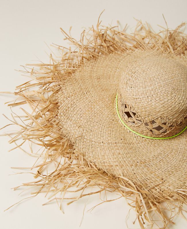 Cappello in paglia a tesa larga di TWINSET