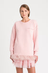Felpa con piume | TWINSET
