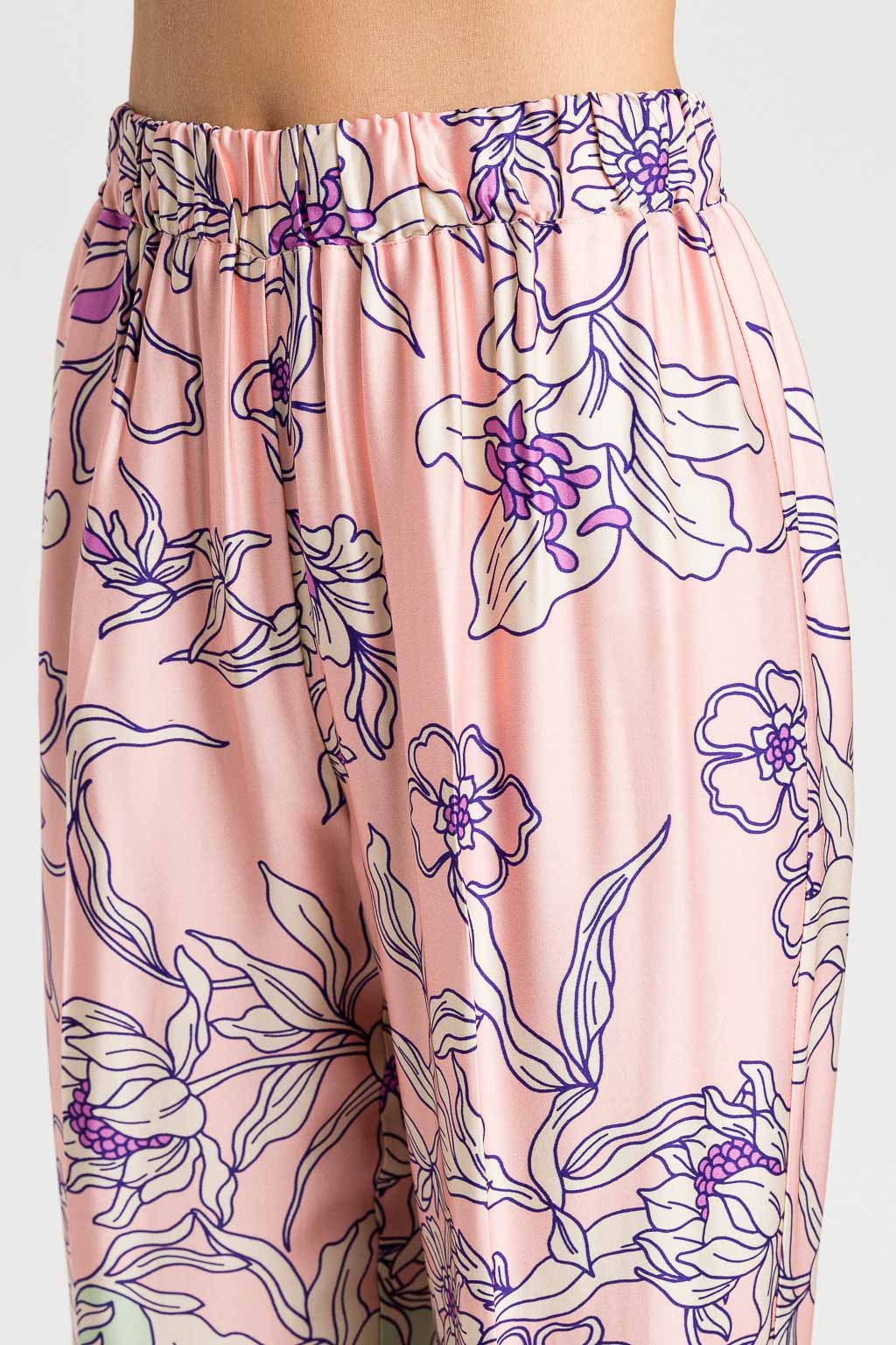 Pigiama linea maschile fantasia floreale | TWINSET