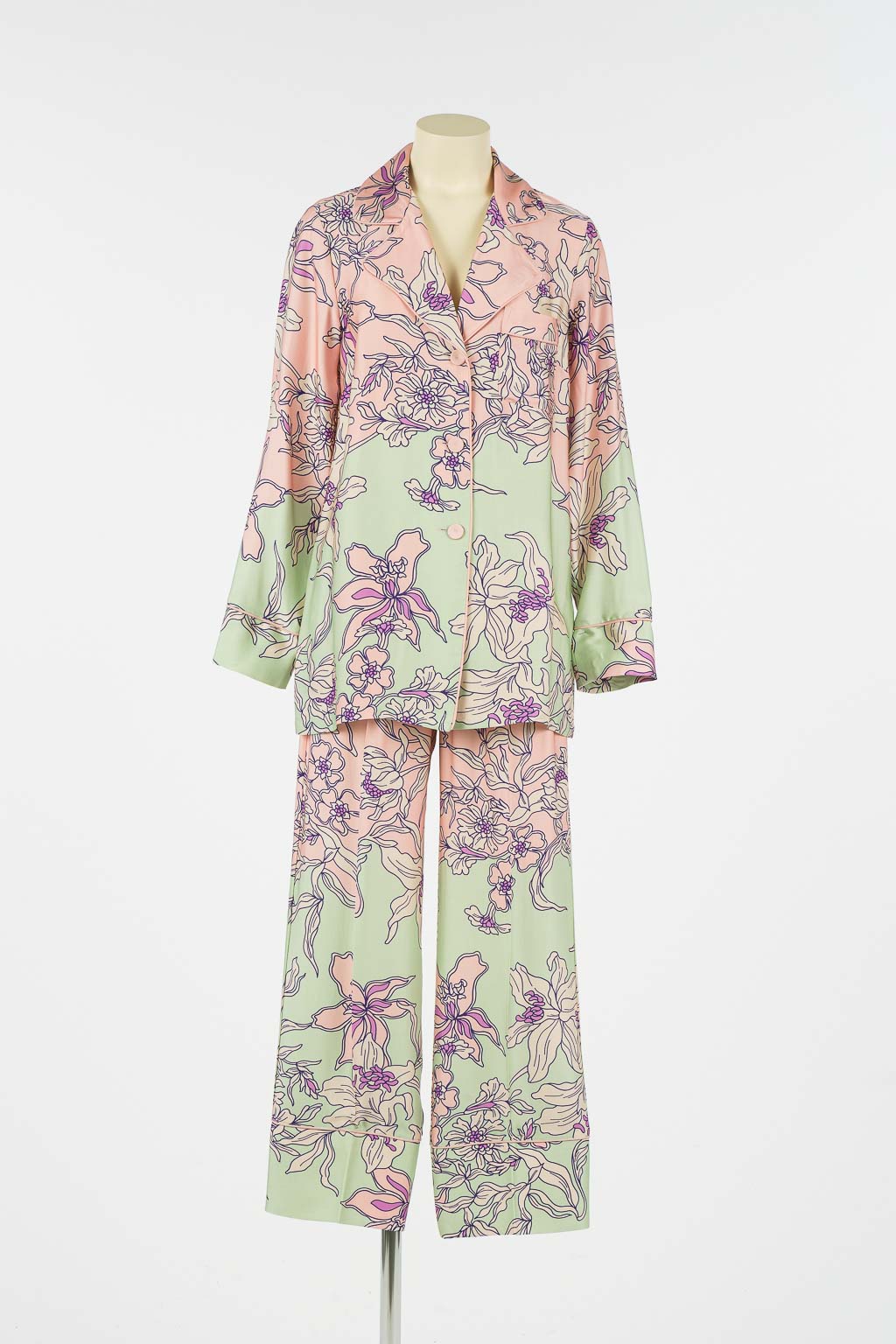 Pigiama linea maschile fantasia floreale | TWINSET