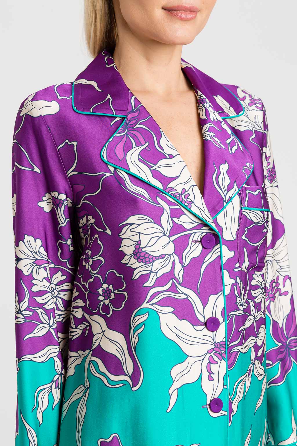 Pigiama linea maschile fantasia floreale | TWINSET