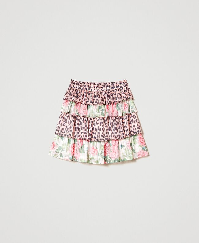 Minigonna in georgette con lurex | TWINSET - PMC Portici