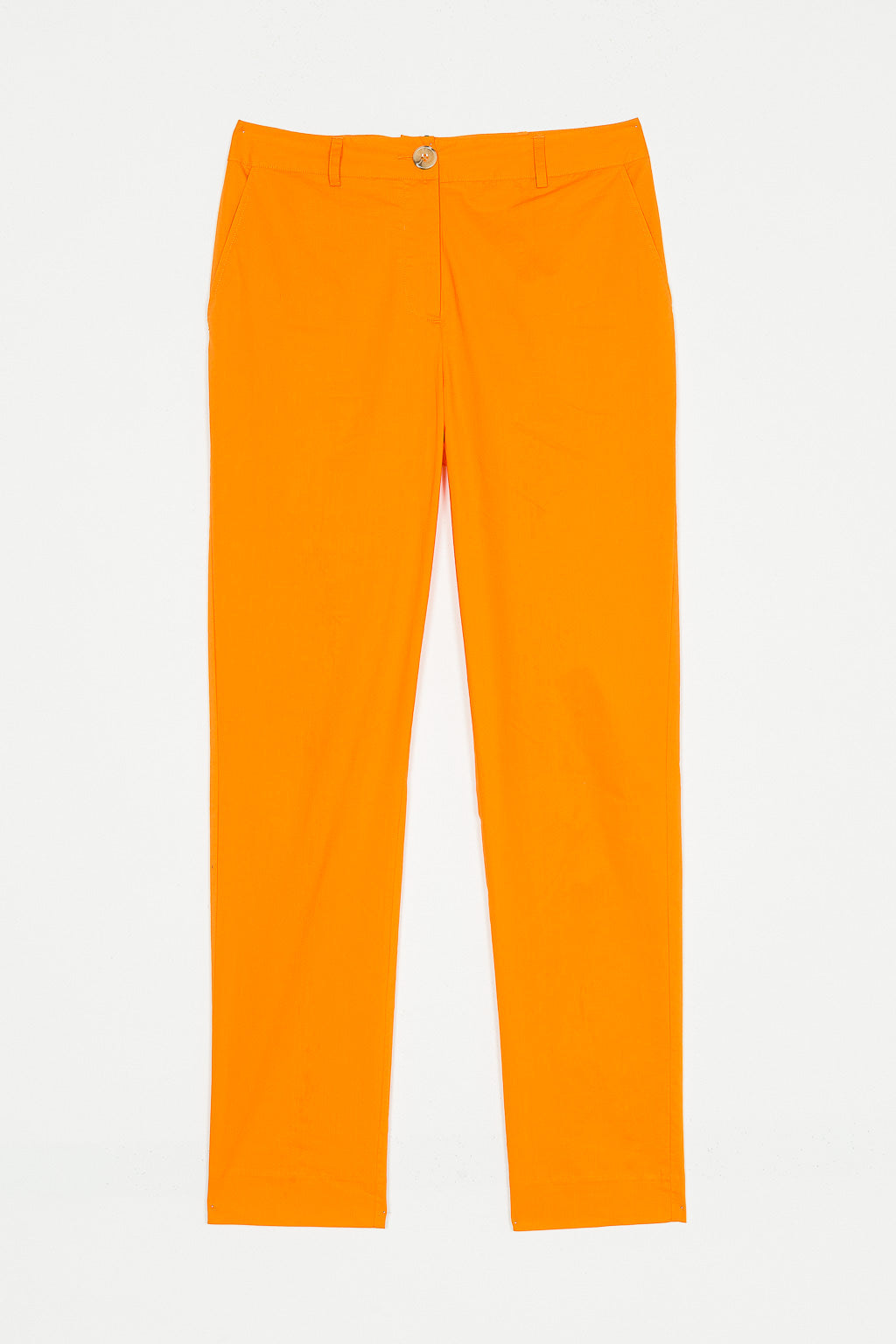 Pantaloni a sigaretta in cotone | TWINSET - PMC Portici