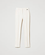 Pantaloni a sigaretta con zip | TWINSET - PMC Portici