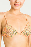 Bikini a Triangolo con ricamo e tanga | TWINSET - PMC Portici