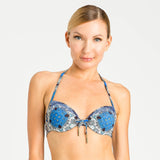 Bikini con coppa push up stampa foulard | TWINSET - PMC Portici