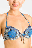 Bikini con coppa push up stampa foulard | TWINSET - PMC Portici