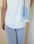 Pantaloni a sigaretta millerighe