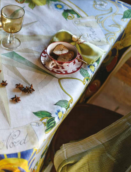 Tovaglia in Puro Lino Borea della Tessitura Toscana