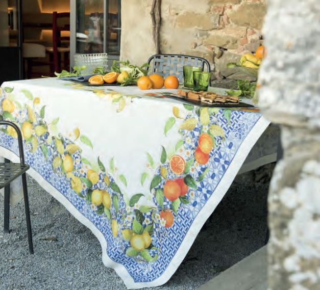 Tovaglia in Puro Lino Sevillana di Tessitura Toscana