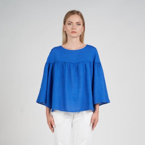 Blusa maxi volant
