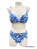 Bikini con coppa stampa foglie | TWINSET - PMC Portici