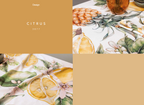 Tovaglia Citrus in Puro Cotone di Tag House