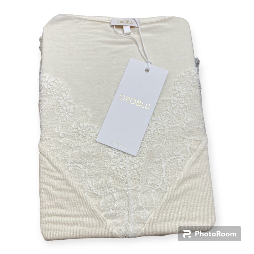 Maglia in pizzo misto cashmere | Oroblù - PMC Portici