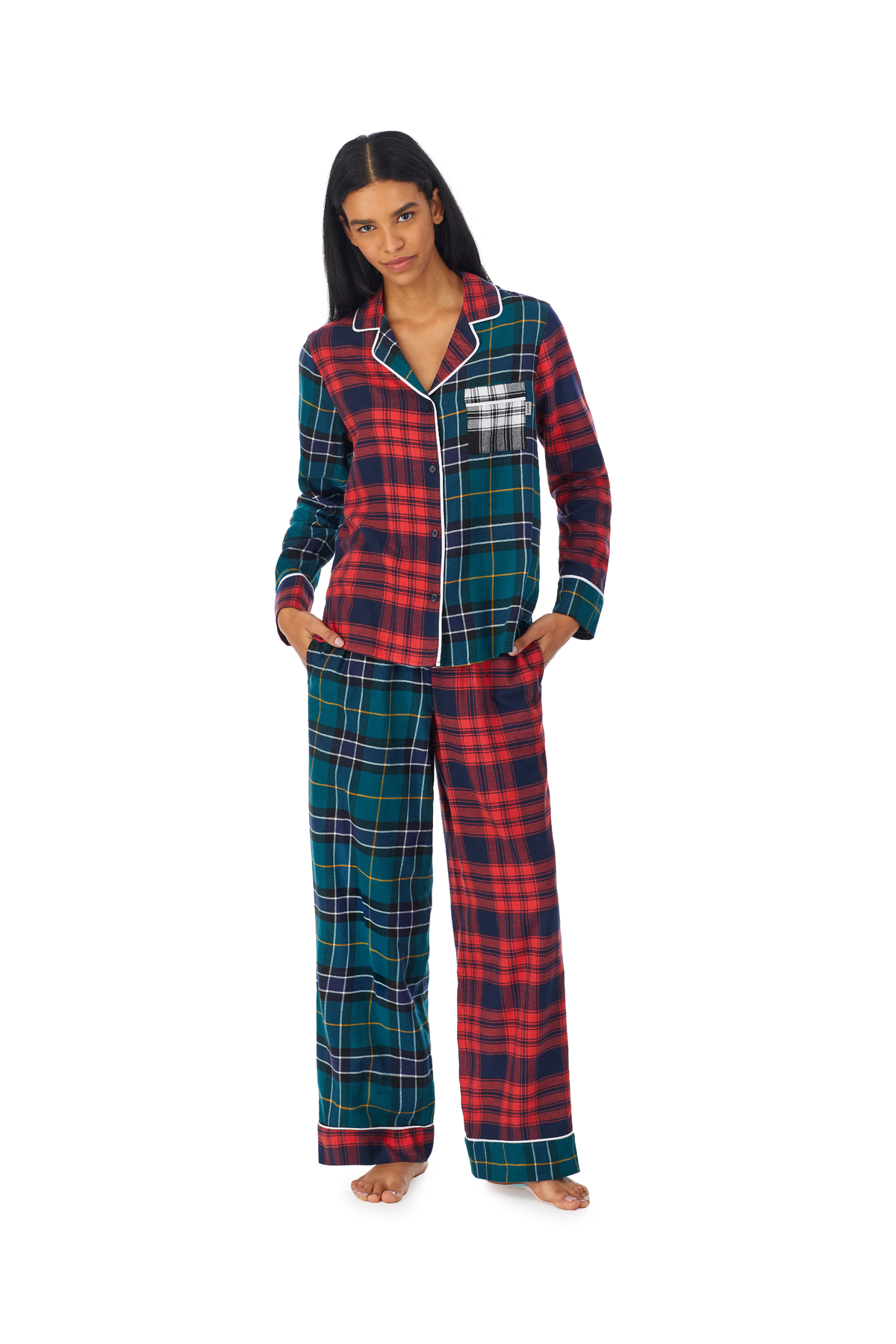 Pigiama linea maschile in flanella| DKNY